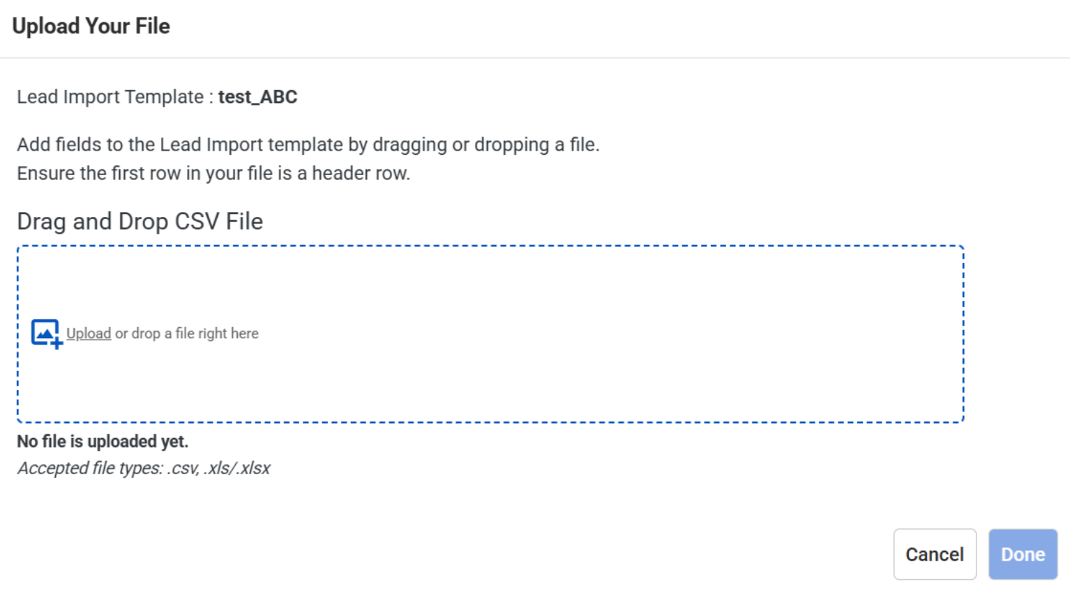 Upload Your File