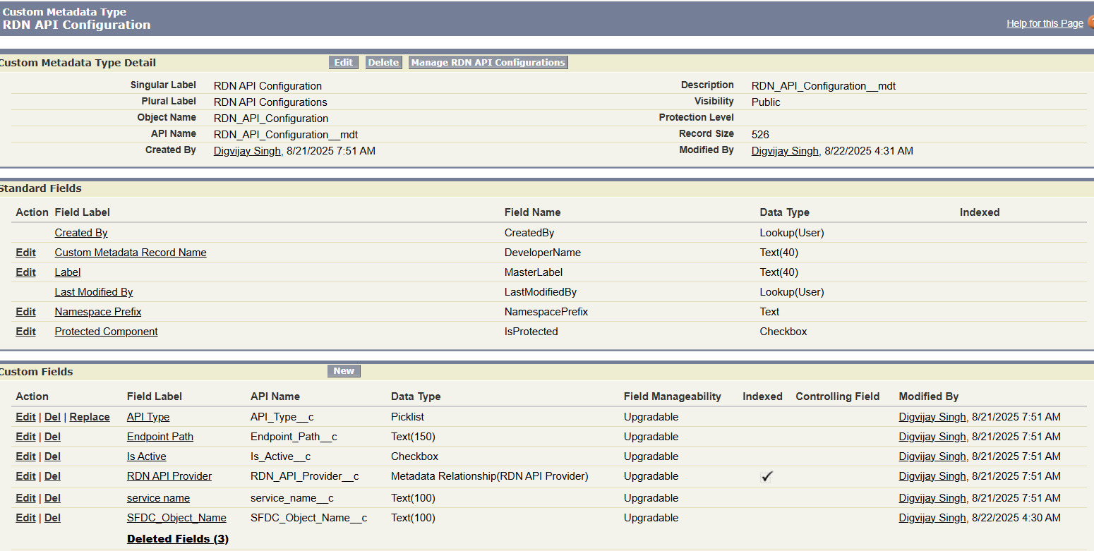 RDN API Config - Contact